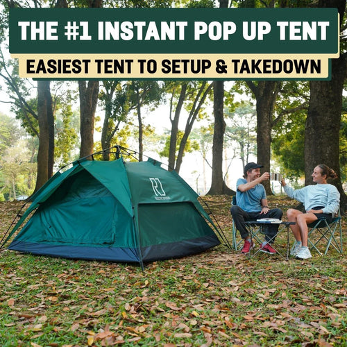 Reactive Outdoor Tent - 3 Second Tent - 3 Sec Instant Pop Up - Easy and Quick...